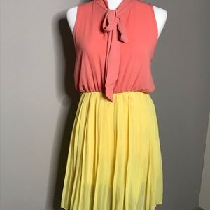 Everly Color Block Dress 👗Size Medium